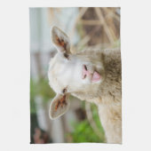 Linge De Cuisine Mouton montrer langue (Vertical)