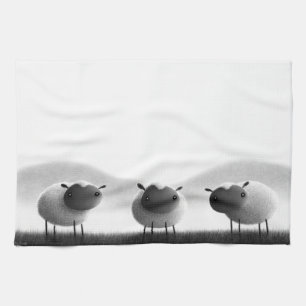 Linge De Cuisine Moutons