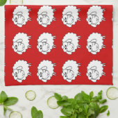 Linge De Cuisine Moutons noirs (Plié)