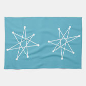 Linge De Cuisine Moyen-siècle moderne Noël atomique MCM MOD Star (Horizontal)