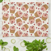 Linge De Cuisine Muffins aux cerises (Plié)