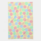 Linge De Cuisine Multi-Color Pastel Dots Pattern (Vertical)