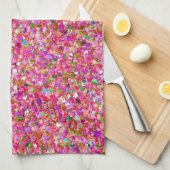 Linge De Cuisine Multicolor Modern Modern Grit Glitter #4 (Quart Plié)