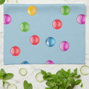 Linge De Cuisine Multicolor Shiny Polkadot Confetti DO-IT-YOURSELF