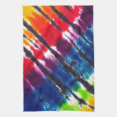 Linge De Cuisine Multicolore teignez en nouant (Vertical)