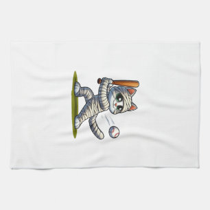 Linge De Cuisine Mummy Cat Baseball Pumpkin Halloween. Débardeur