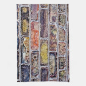 Linge De Cuisine Mur de briques (Vertical)