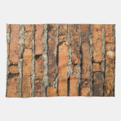 Linge De Cuisine Mur de briques antique (Horizontal)