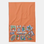 Linge De Cuisine Mur de cadres photo d'Halloween Scooby-Doo (Vertical)