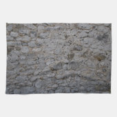 Linge De Cuisine Mur de pierre de corail caraïbe rustique 3 (Horizontal)