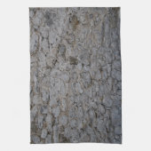 Linge De Cuisine Mur de pierre de corail caraïbe rustique 3 (Vertical)