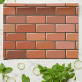 Linge De Cuisine mur en brique (Plié)