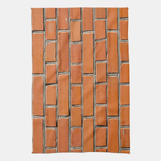 Linge De Cuisine Mur en briques (Vertical)