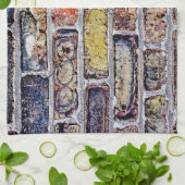 Linge De Cuisine Mur en briques (Plié)