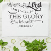 Linge De Cuisine Mur religieux de 2:5 de Zechariah de citation de (Plié)