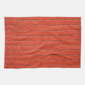 Linge De Cuisine Mur rouge orange (Horizontal)