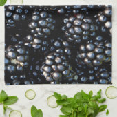 Linge De Cuisine Mûres (Plié)