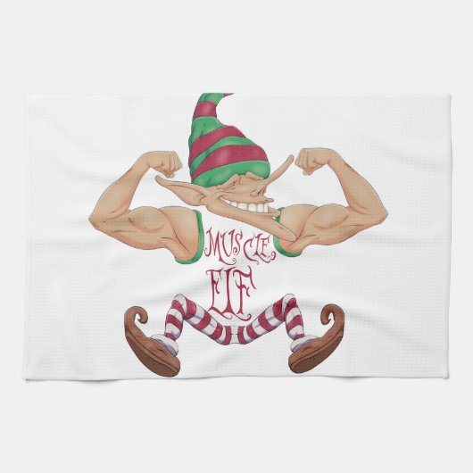 Linge De Cuisine Muscle Elf (Horizontal)