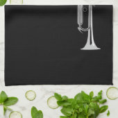 Linge De Cuisine Musicien de trompette (Plié)