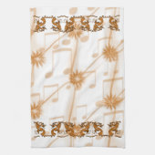 Linge De Cuisine Musicien Kokopelli de gauche et de droite (Vertical)