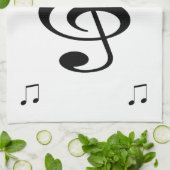 Linge De Cuisine Musique (Plié)
