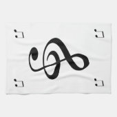 Linge De Cuisine Musique (Horizontal)
