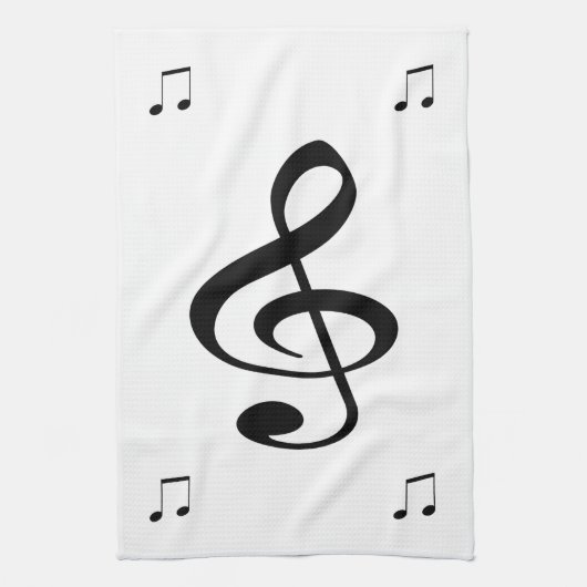 Linge De Cuisine Musique (Vertical)
