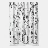 Linge De Cuisine Musique de feuille par Bach (Vertical)