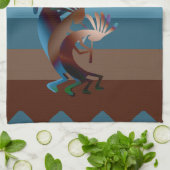 Linge De Cuisine Musique Kokopelli Sud-Ouest (Plié)