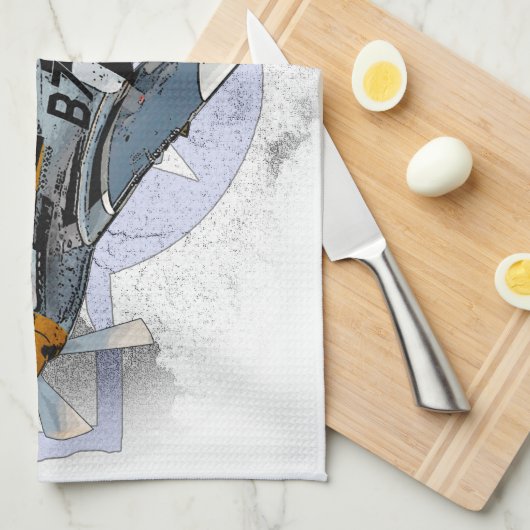 Linge De Cuisine Mustang P51 (Quart Plié)