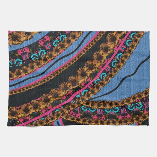 Linge De Cuisine MVB Textile Abstrait Pièces Créatives (Horizontal)