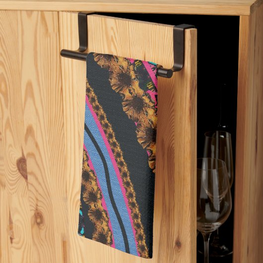 Linge De Cuisine MVB Textile Abstrait Pièces Créatives (Pliage en tiers)