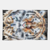 Linge De Cuisine My Cat is Agir Up Tiger énergie faciale (Horizontal)