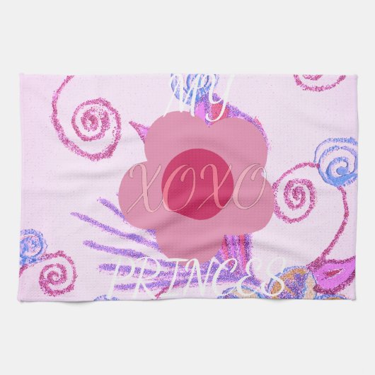 Linge De Cuisine My Little Princess : Baby Pink Vector Inspirationa (Horizontal)