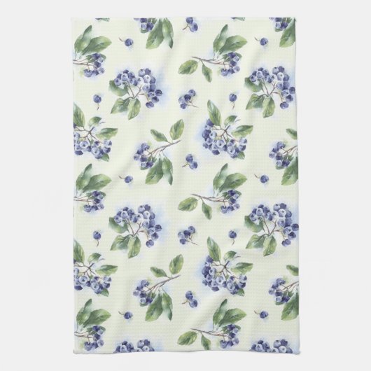 Linge De Cuisine Myrtilles (Vertical)