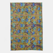 Linge De Cuisine Myrtilles et mousse (Vertical)