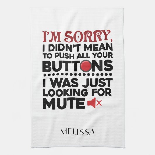 Linge De Cuisine N'a pas voulu pousser vos boutons de citation sarc (Vertical)