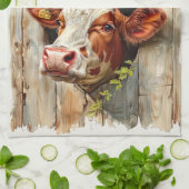 Linge De Cuisine Nan & Pop's Farmhouse Cute Country Farm (Plié)