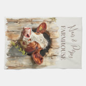 Linge De Cuisine Nan & Pop's Farmhouse Cute Country Farm (Horizontal)