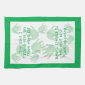 Linge De Cuisine Nana's cuisine Green Grand-mère cadeau (Horizontal)