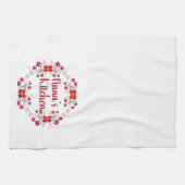 Linge De Cuisine Nana's Kitchen Floral (Horizontal)