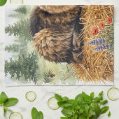 Linge De Cuisine Nari de la forêt (Plié)