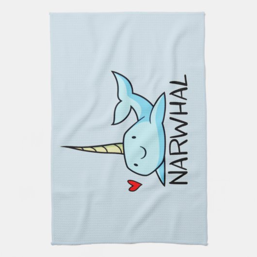 Linge De Cuisine Narwhal (Vertical)
