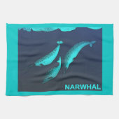 Linge De Cuisine Narwhal (Horizontal)