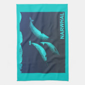 Linge De Cuisine Narwhal (Vertical)