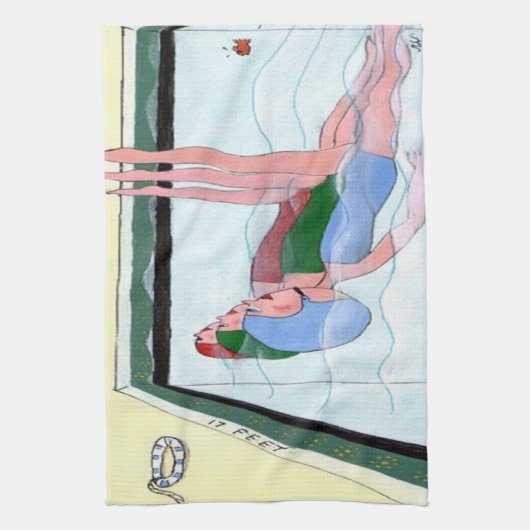 Linge De Cuisine Natation synchronisée (Vertical)