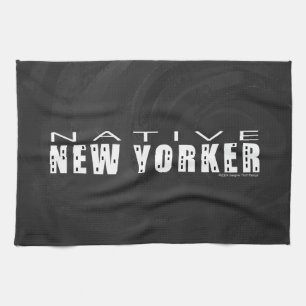 Linge De Cuisine Natif New Yorkais noir