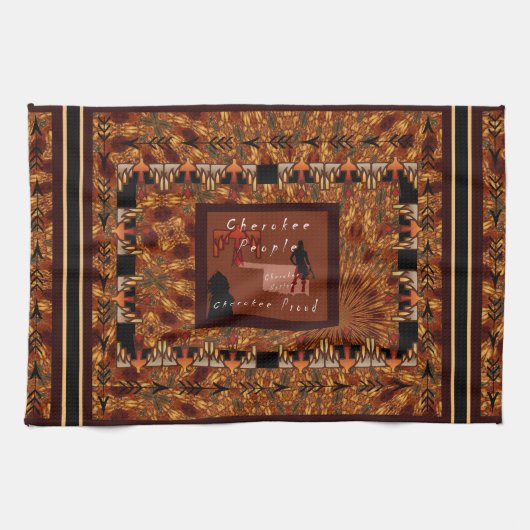 Linge De Cuisine Nation cherokee (Horizontal)