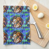 Linge De Cuisine Nativité (Quart Plié)