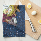 Linge De Cuisine nativité (Quart Plié)